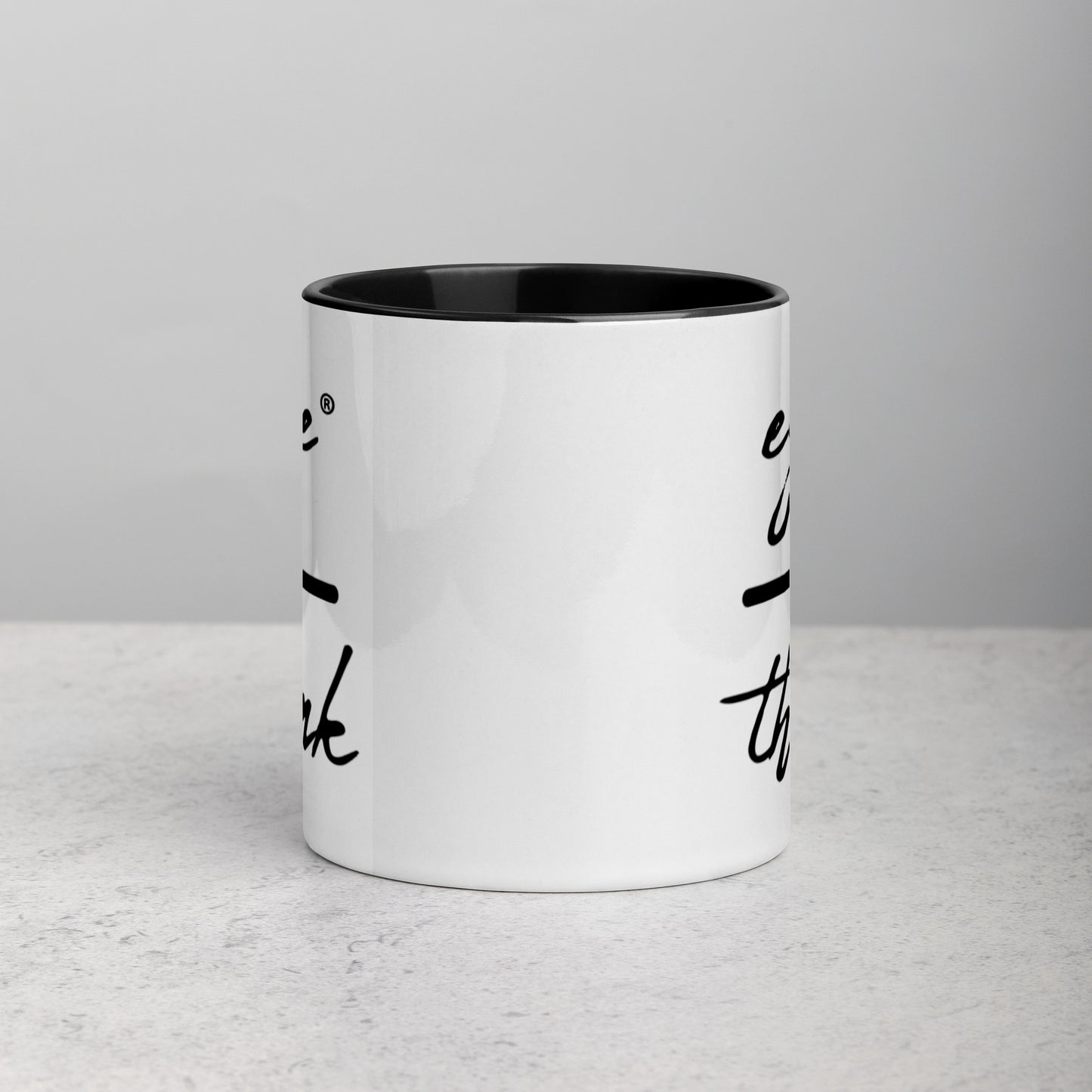 eyeoverthink® Mug with Color Inside