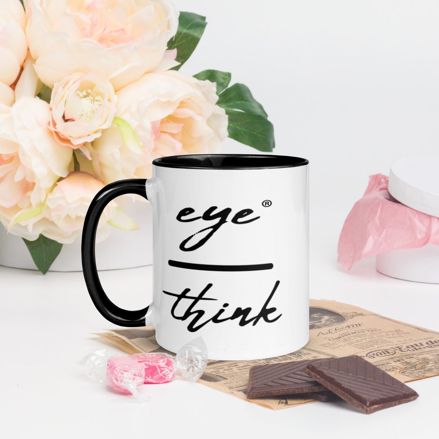 eyeoverthink® Mug with Color Inside
