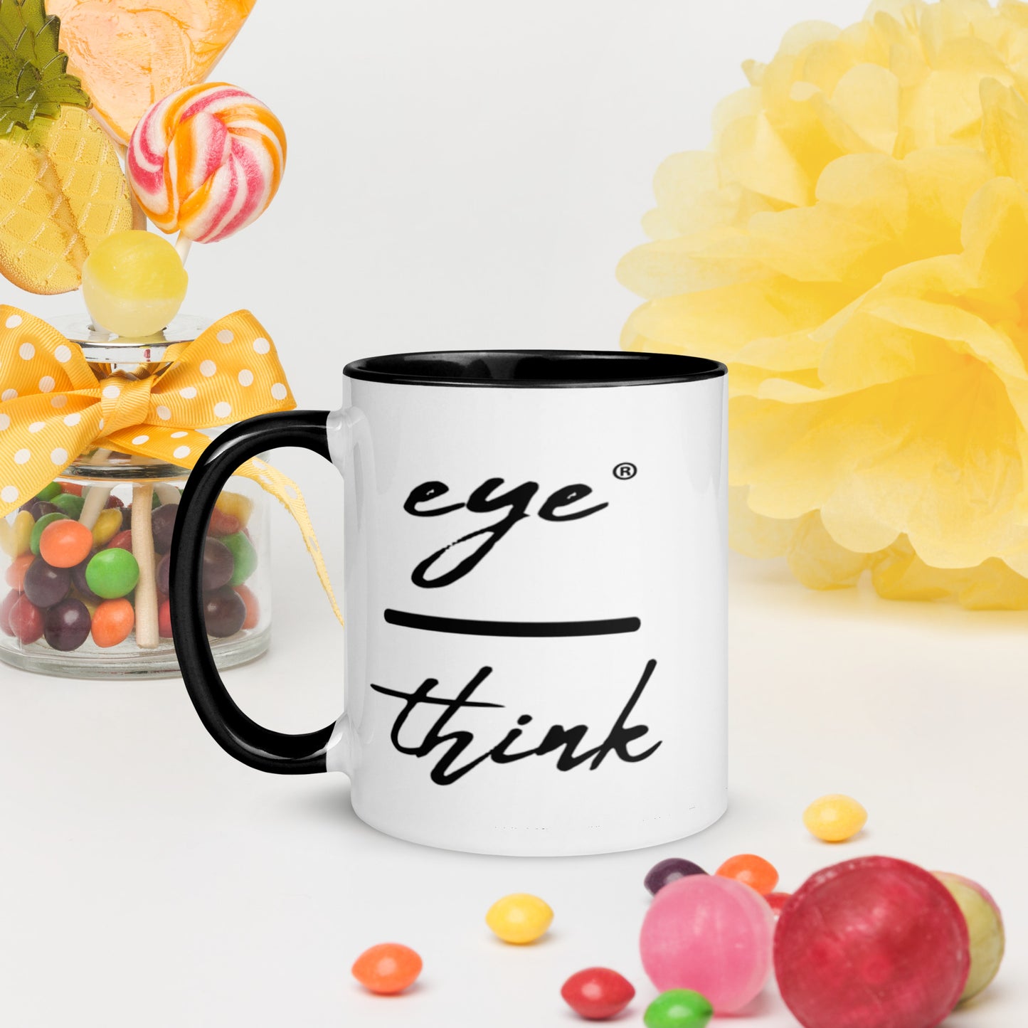 eyeoverthink® Mug with Color Inside