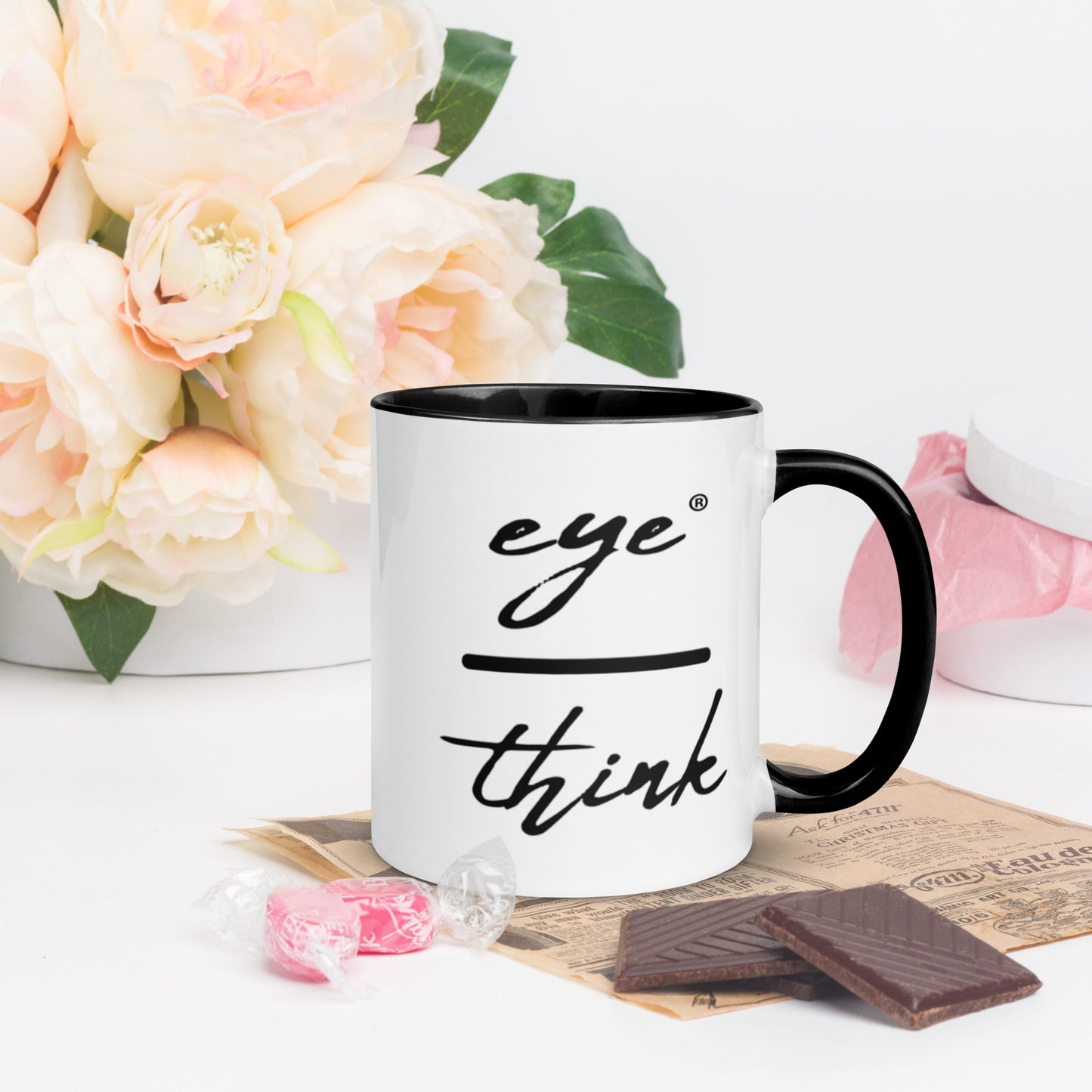eyeoverthink® Mug with Color Inside
