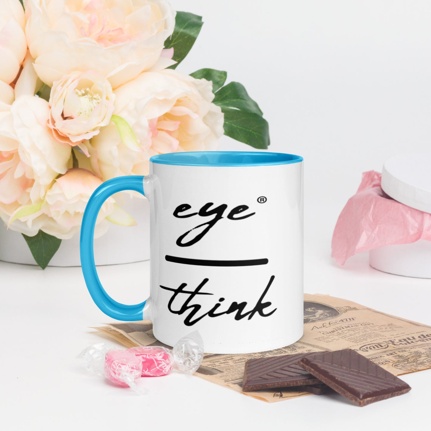 eyeoverthink® Mug with Color Inside