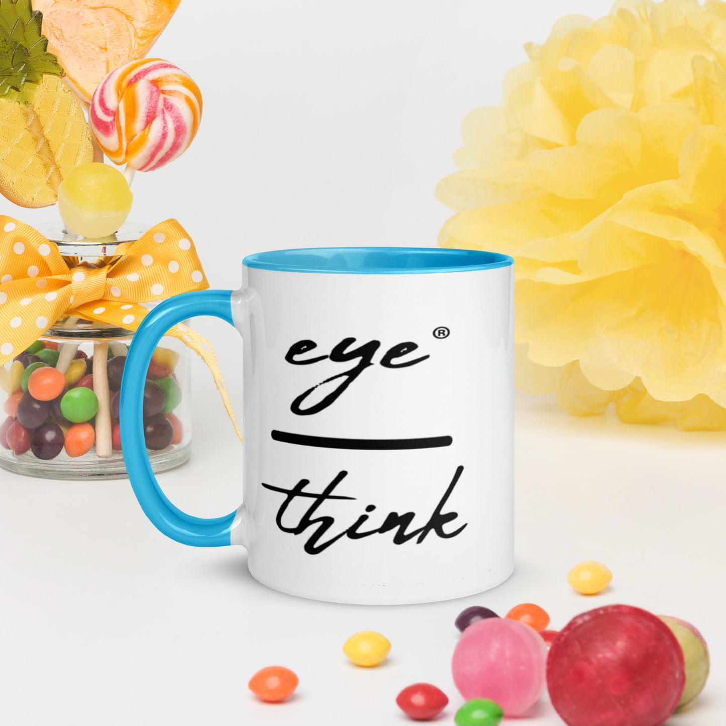 eyeoverthink® Mug with Color Inside