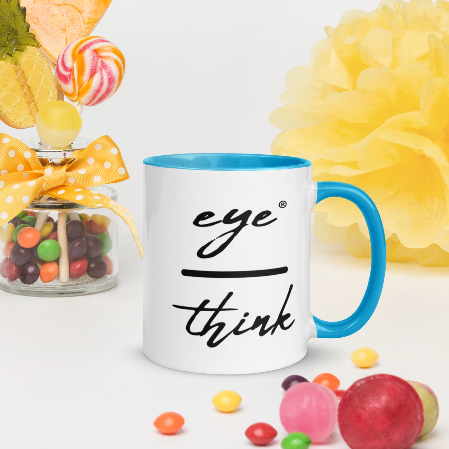 eyeoverthink® Mug with Color Inside