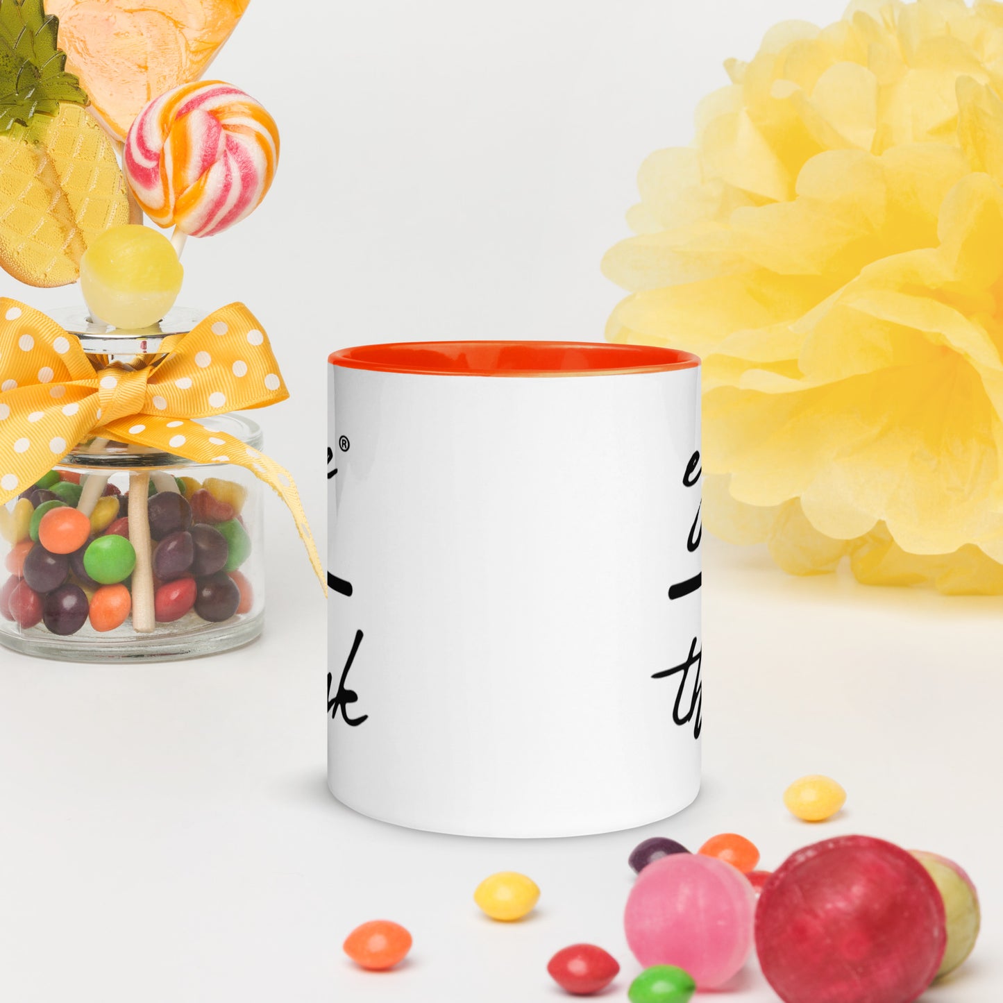 eyeoverthink® Mug with Color Inside