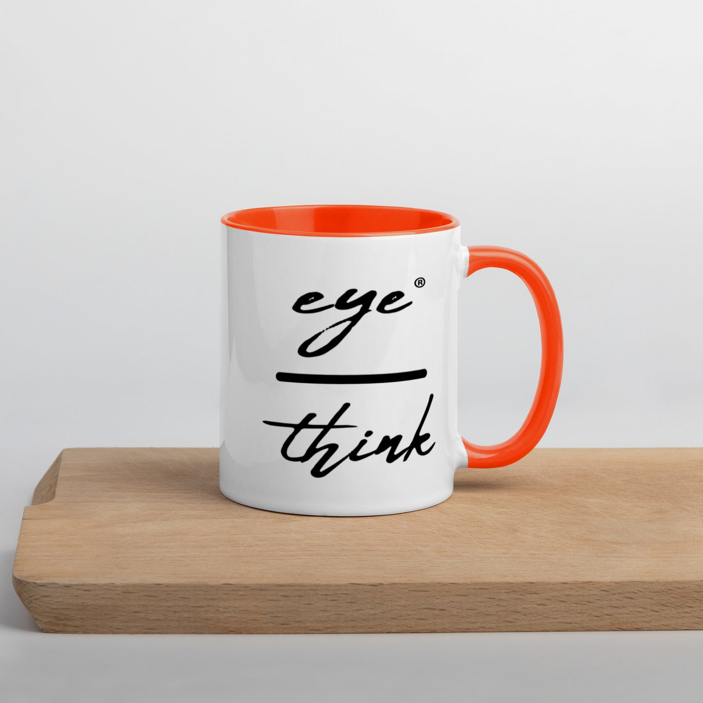 eyeoverthink® Mug with Color Inside