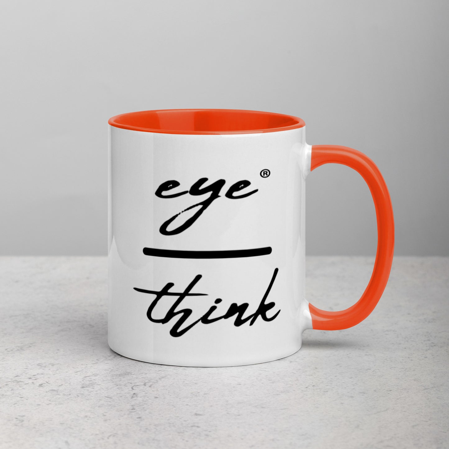 eyeoverthink® Mug with Color Inside