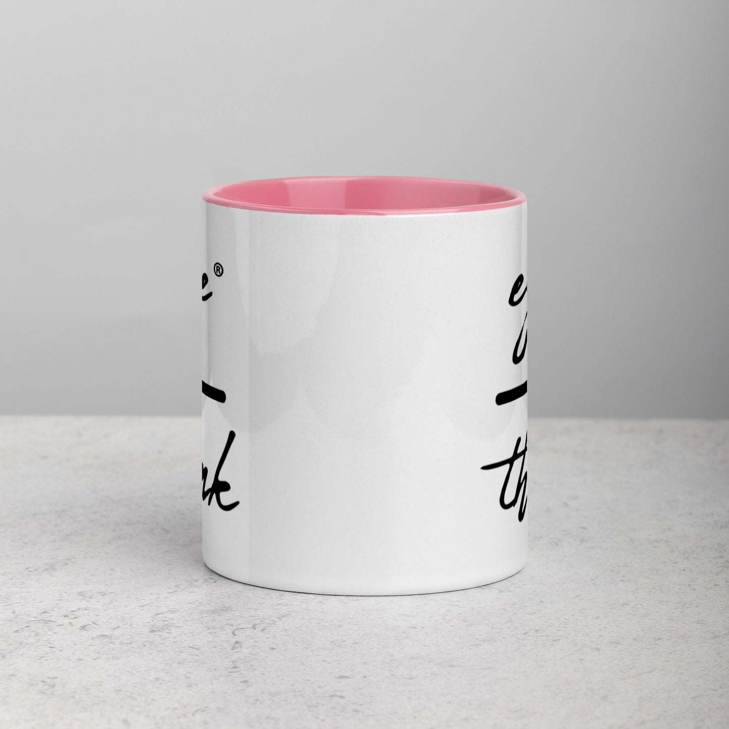 eyeoverthink® Mug with Color Inside