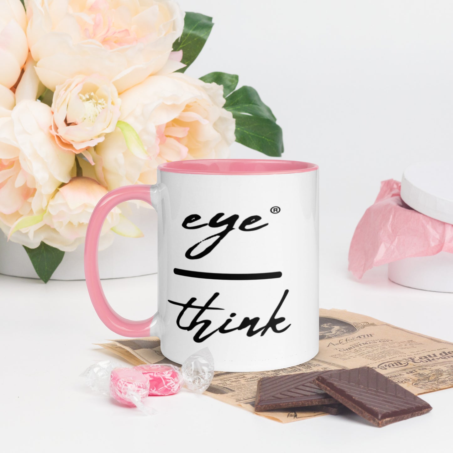eyeoverthink® Mug with Color Inside