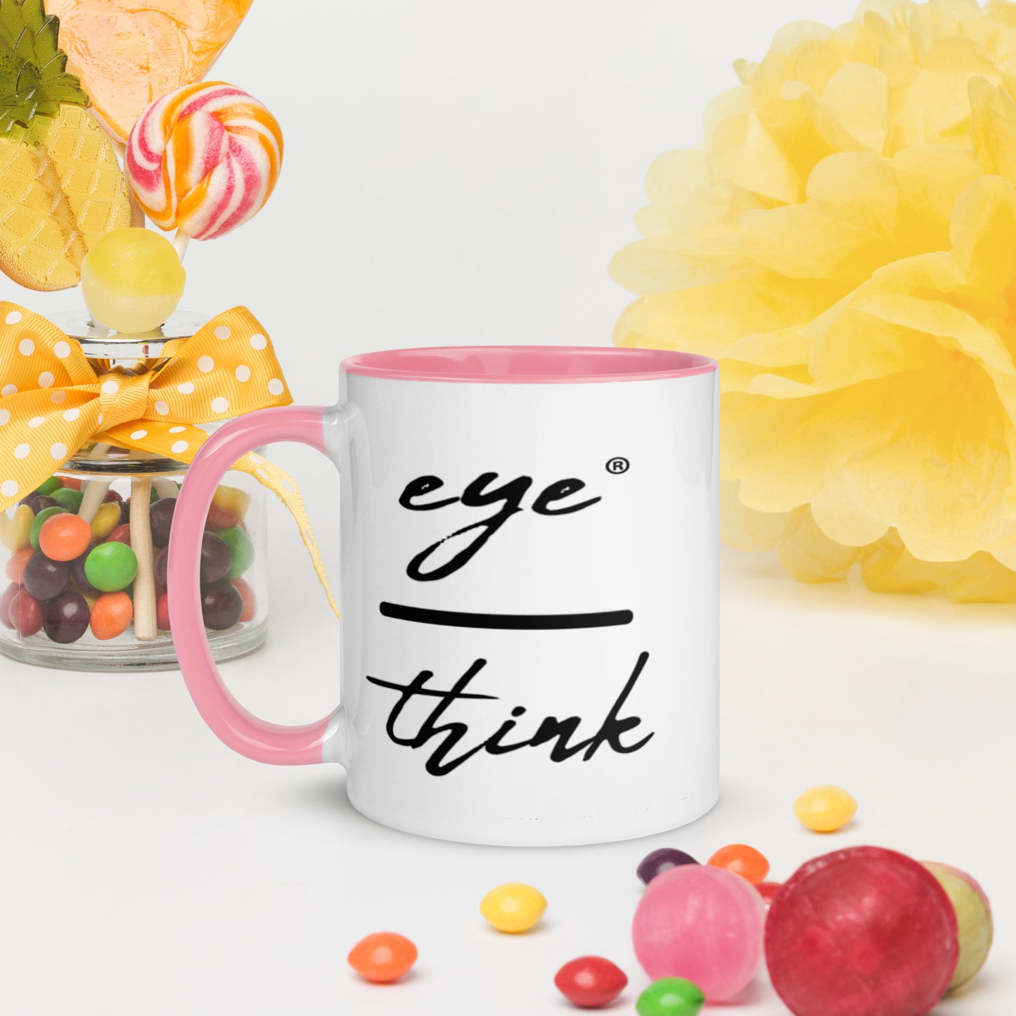 eyeoverthink® Mug with Color Inside