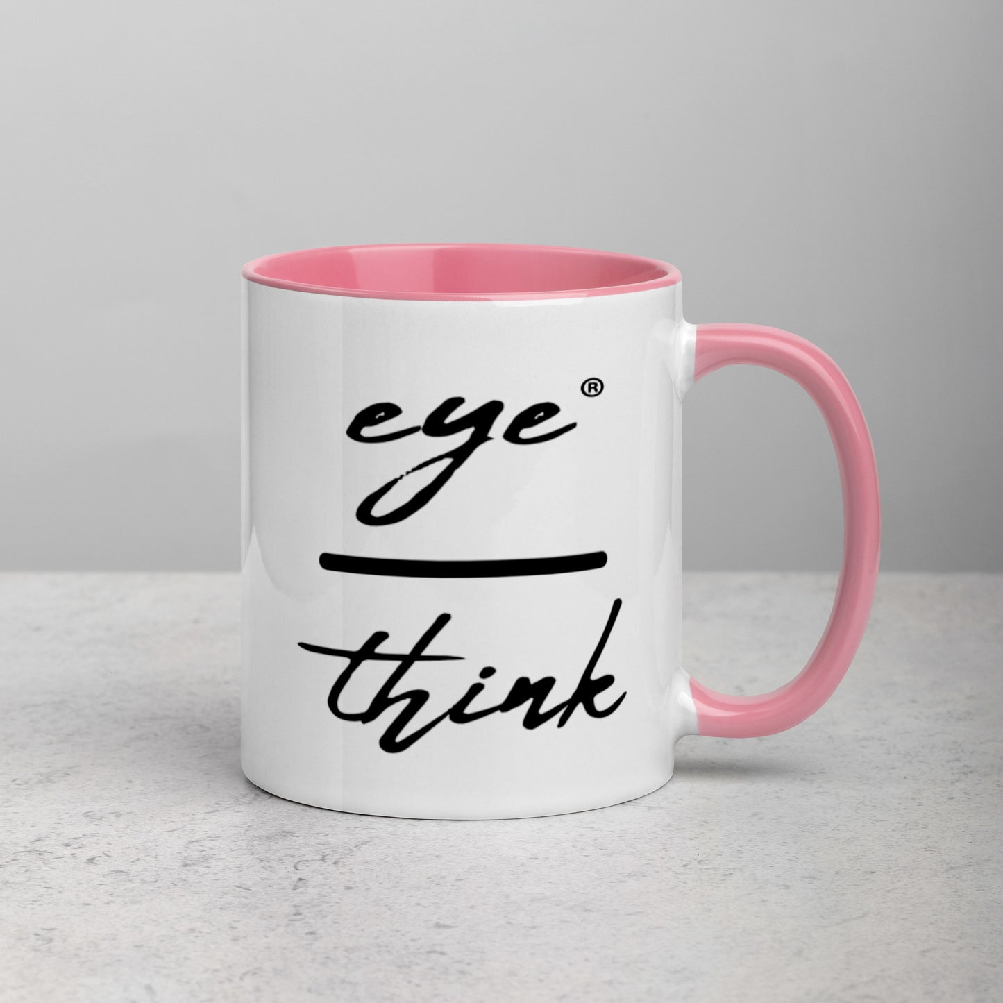 eyeoverthink® Mug with Color Inside