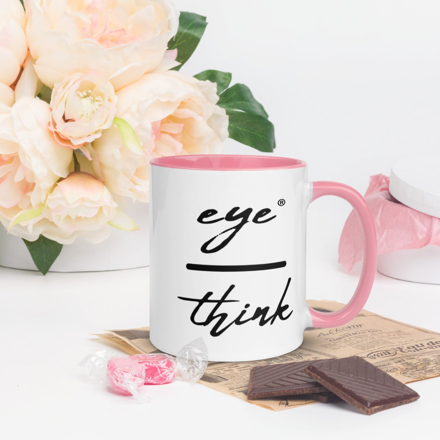 eyeoverthink® Mug with Color Inside