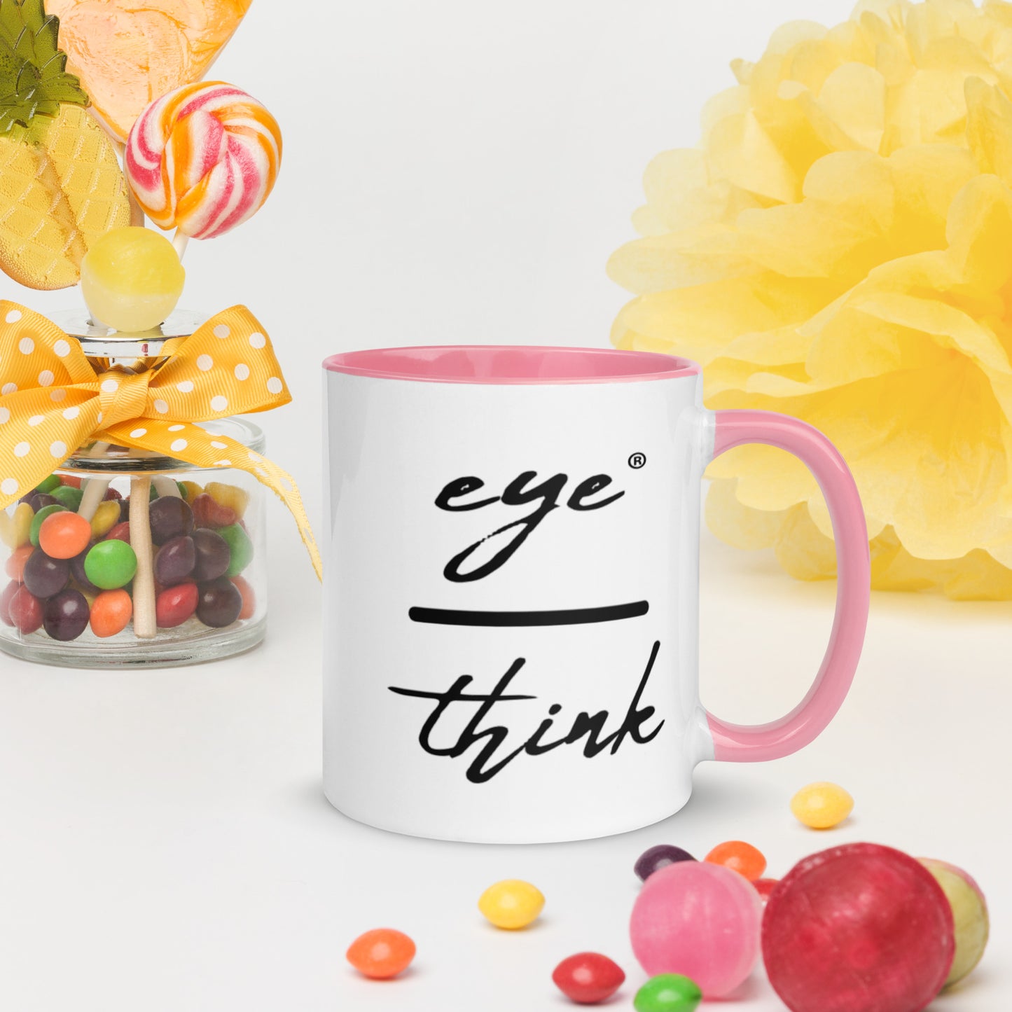 eyeoverthink® Mug with Color Inside
