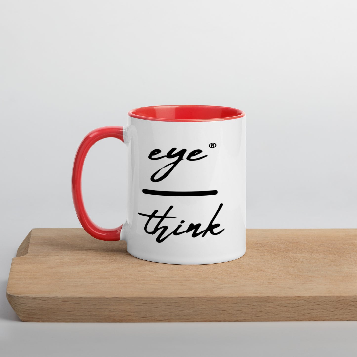 eyeoverthink® Mug with Color Inside