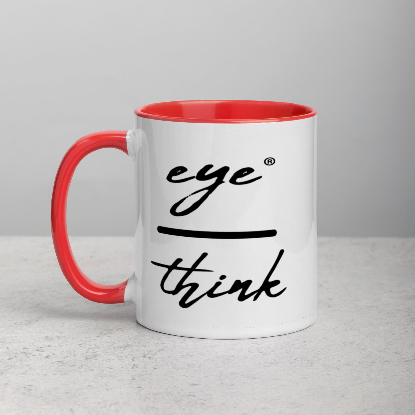 eyeoverthink® Mug with Color Inside