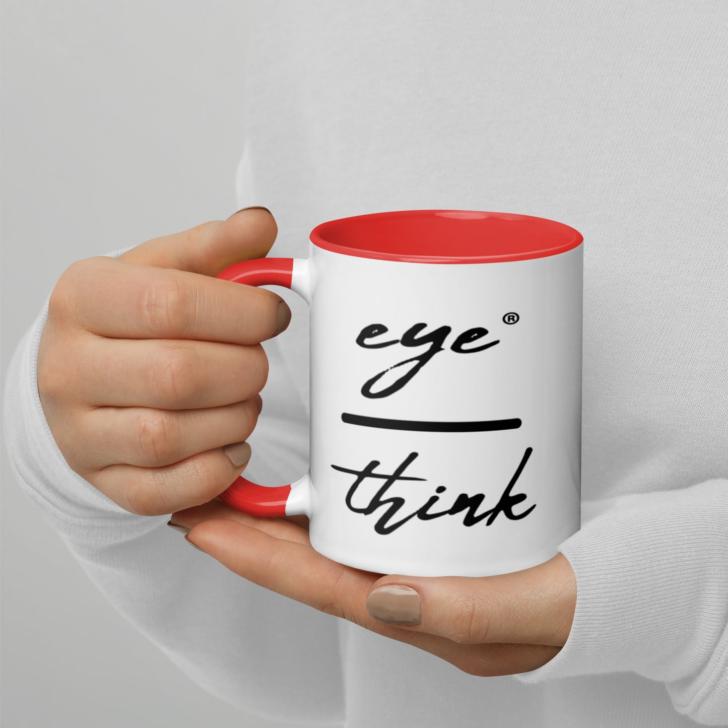 eyeoverthink® Mug with Color Inside