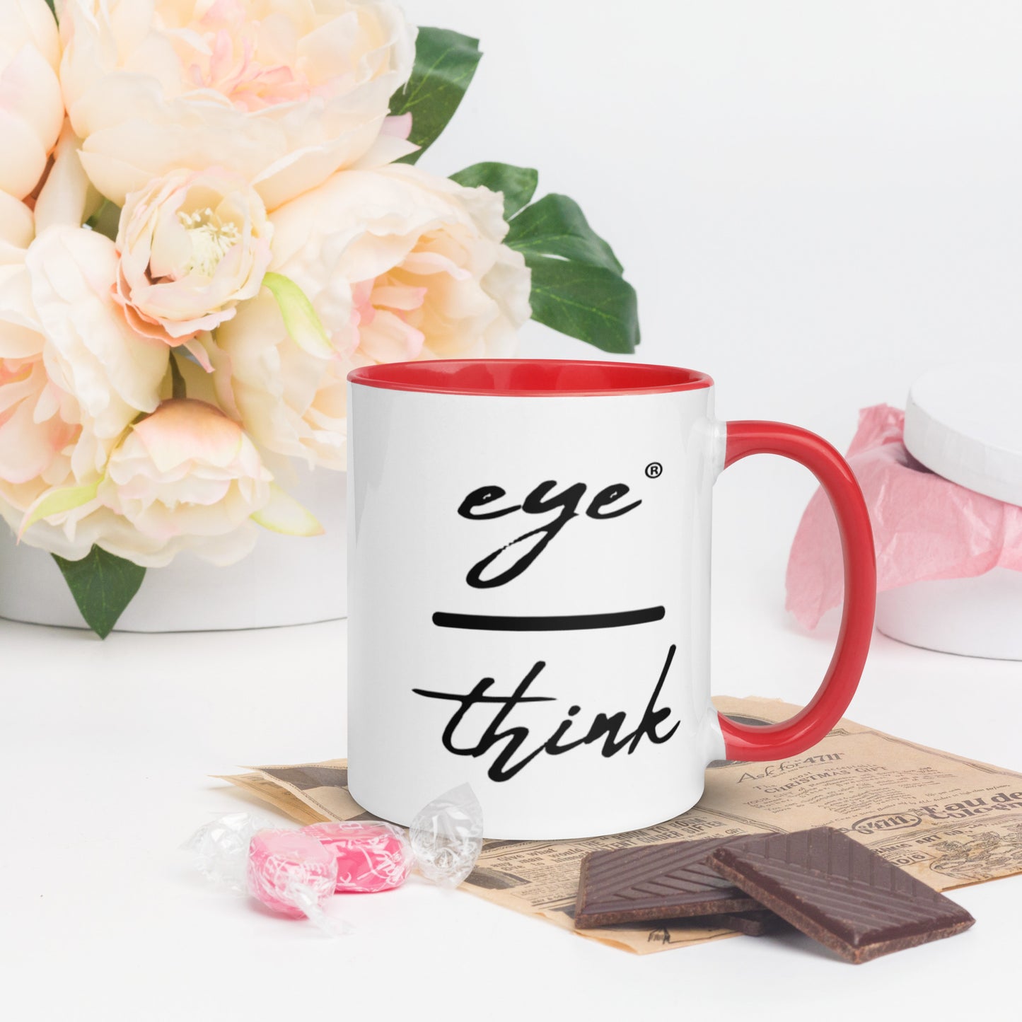eyeoverthink® Mug with Color Inside