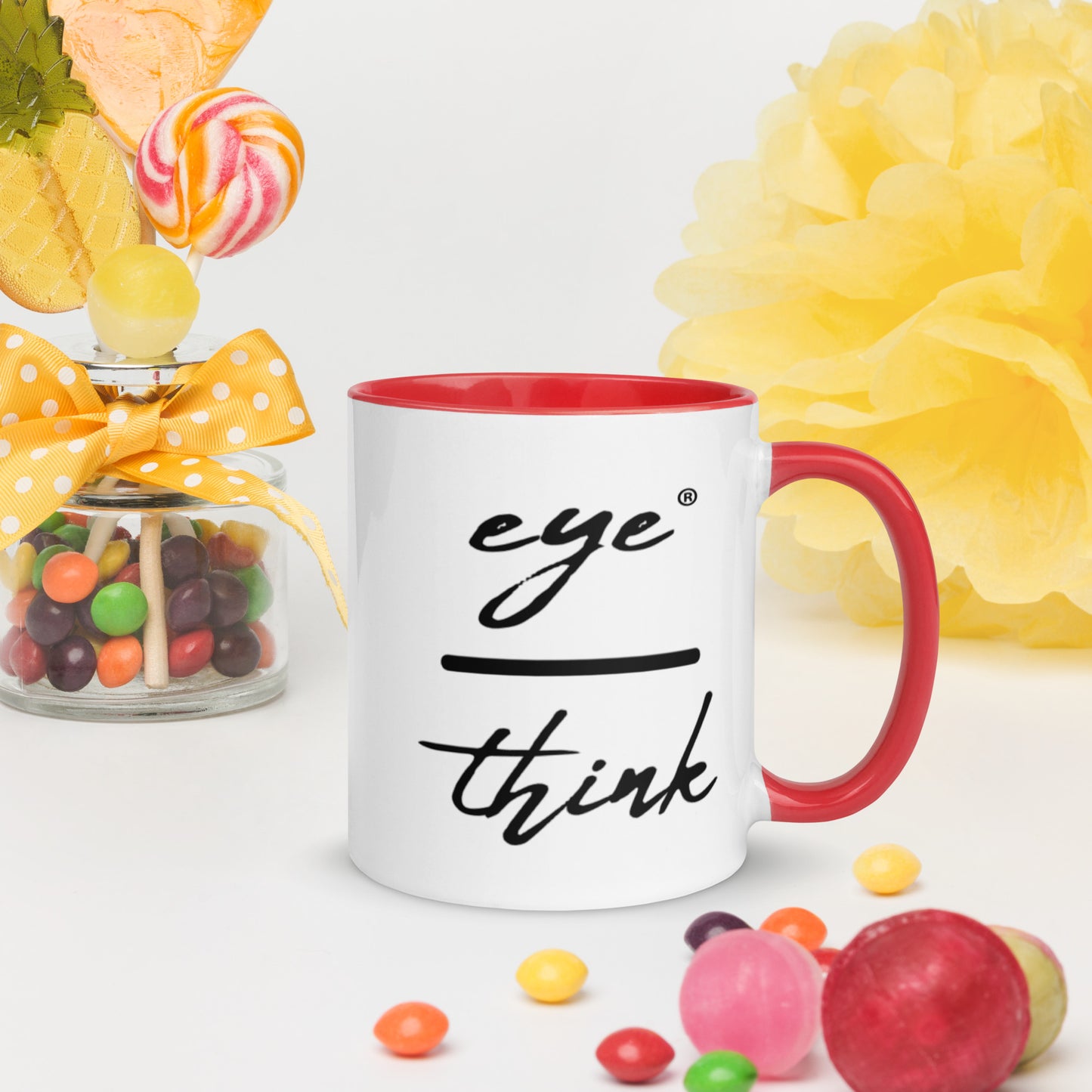 eyeoverthink® Mug with Color Inside