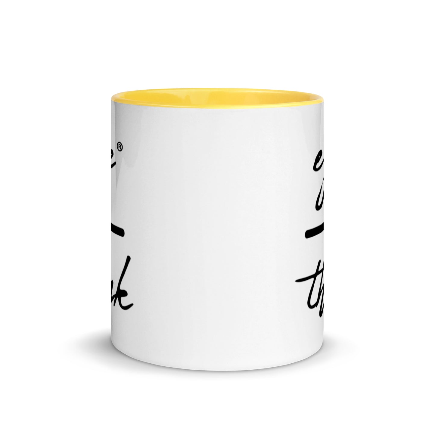 eyeoverthink® Mug with Color Inside