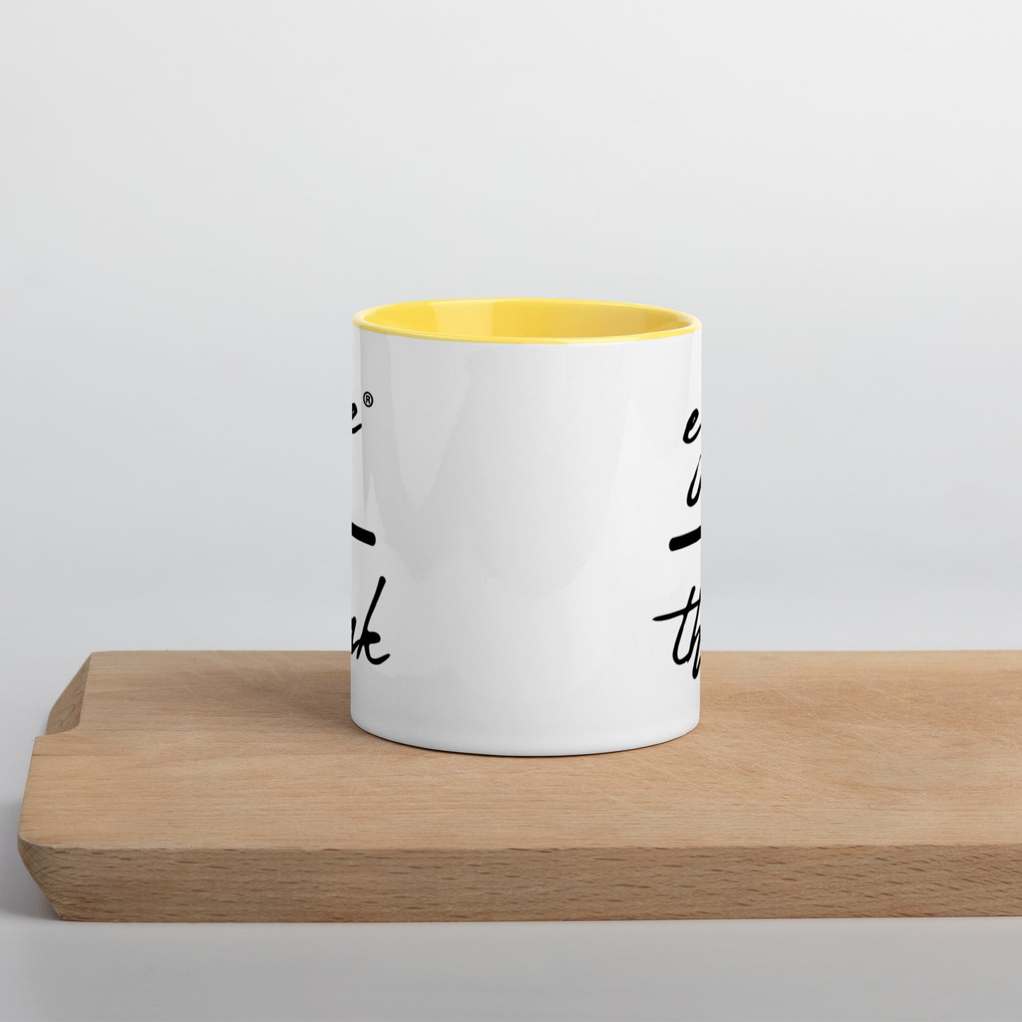 eyeoverthink® Mug with Color Inside