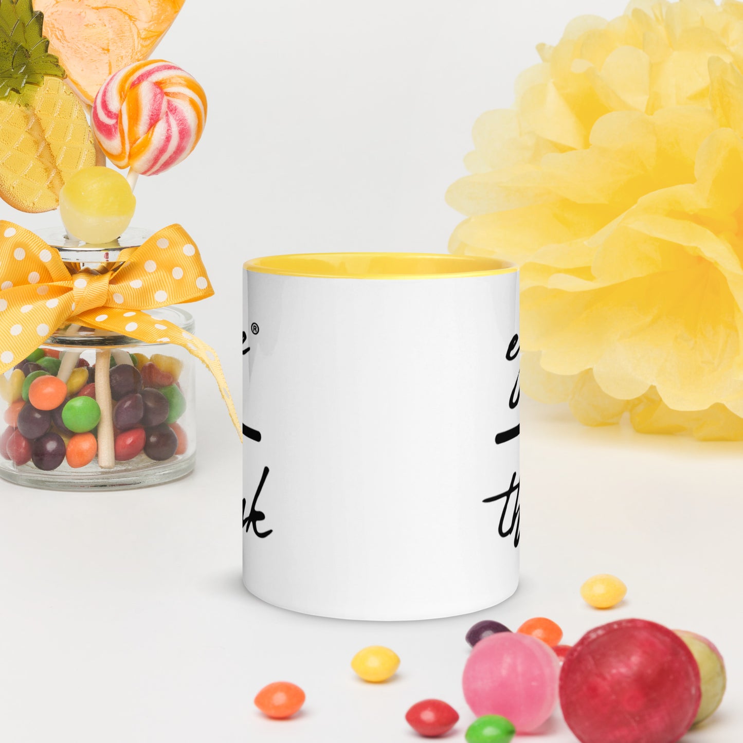 eyeoverthink® Mug with Color Inside