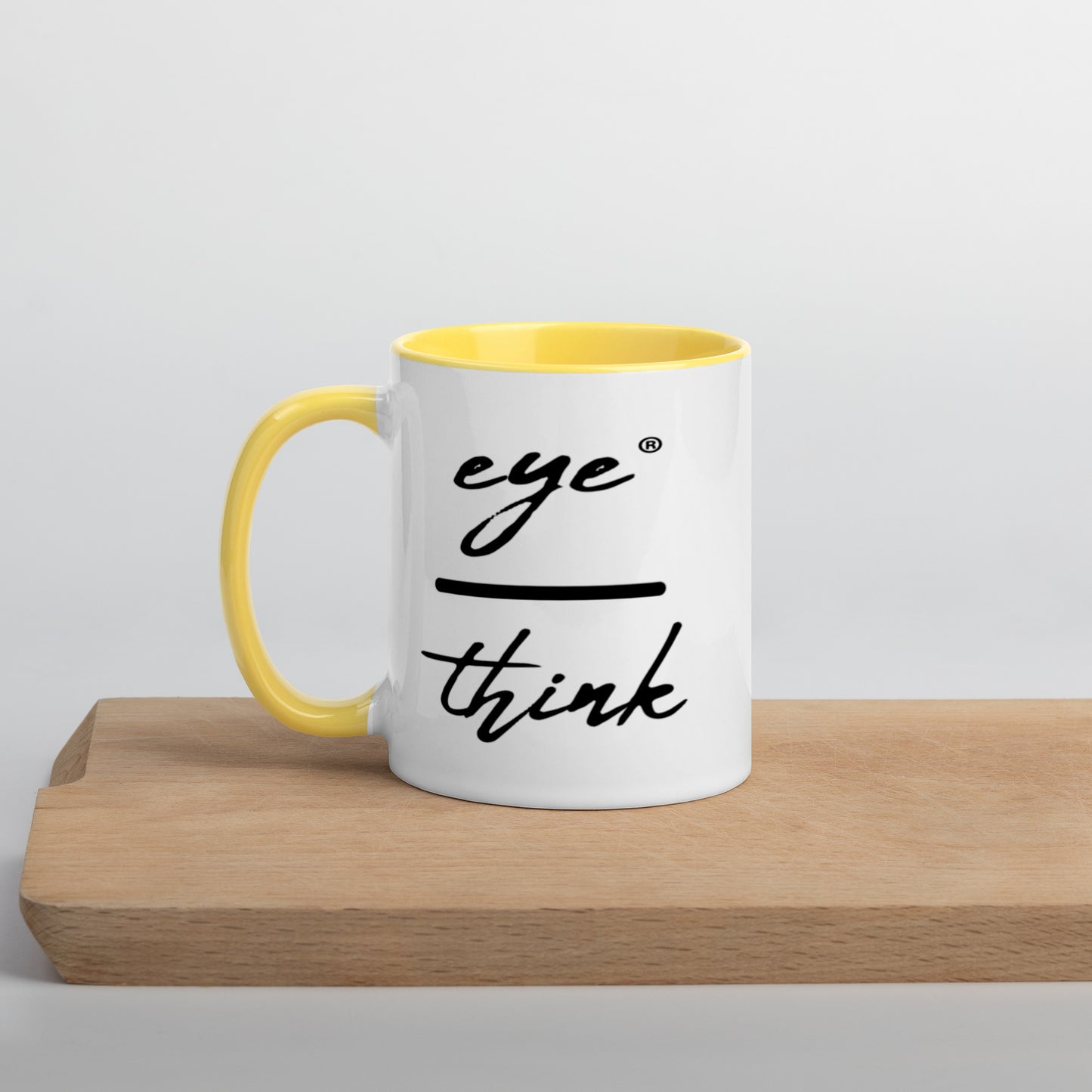 eyeoverthink® Mug with Color Inside
