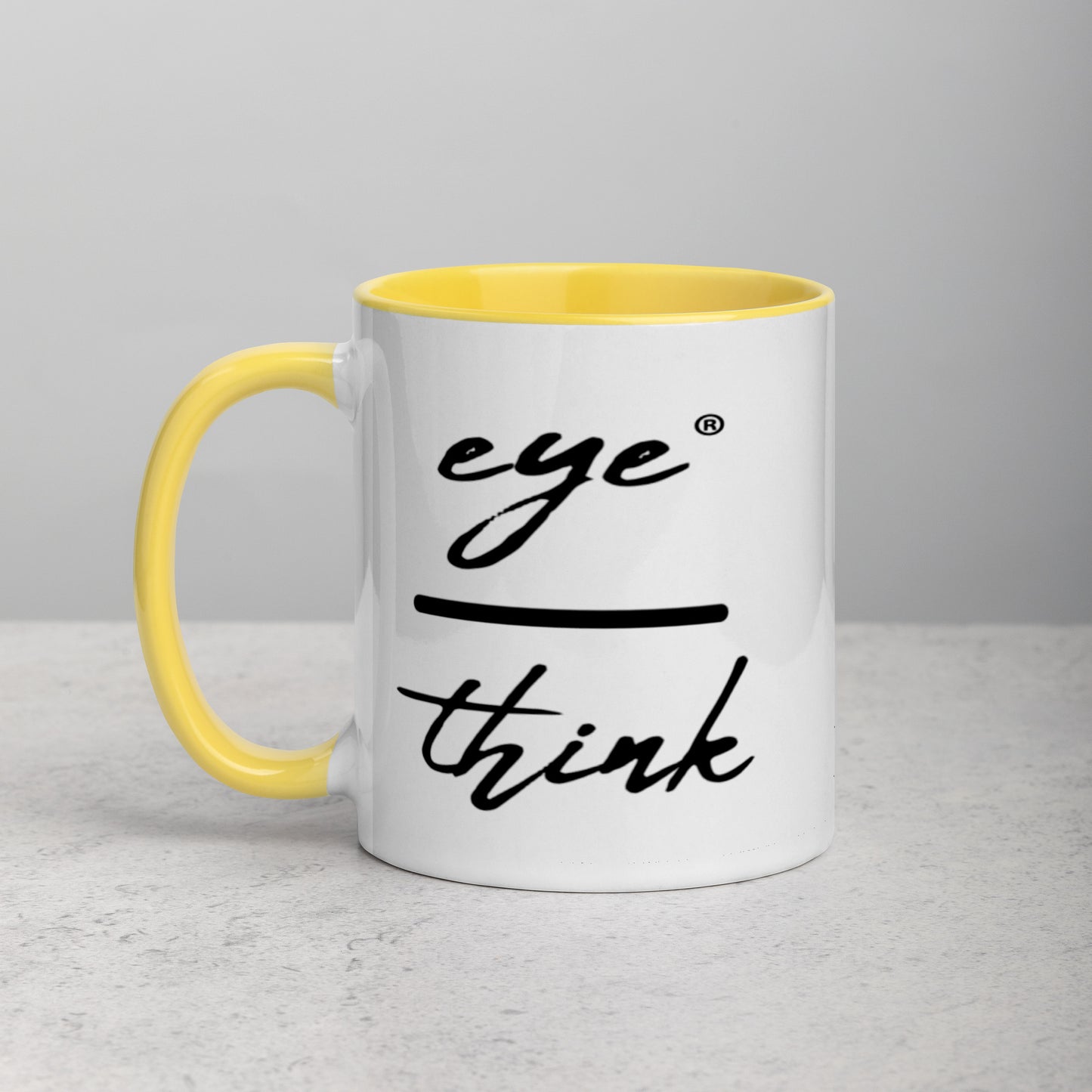 eyeoverthink® Mug with Color Inside