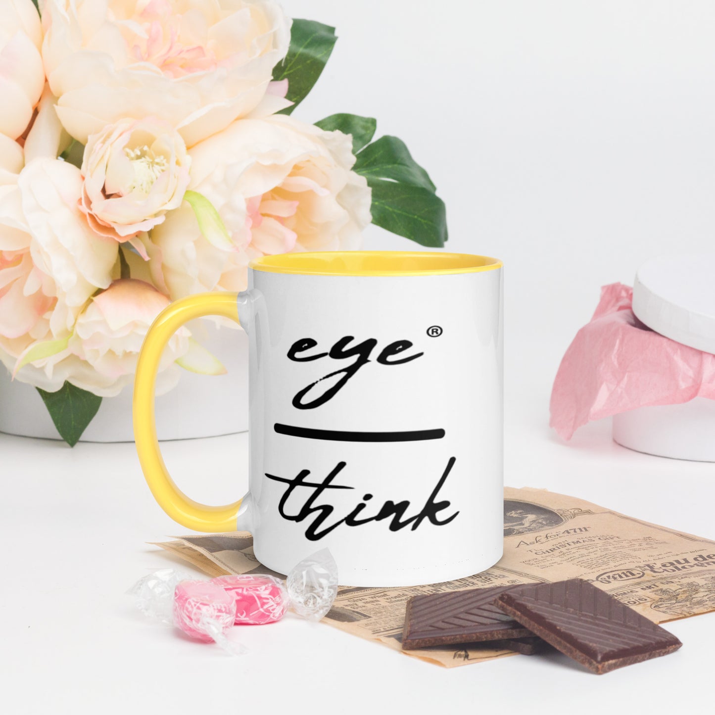 eyeoverthink® Mug with Color Inside