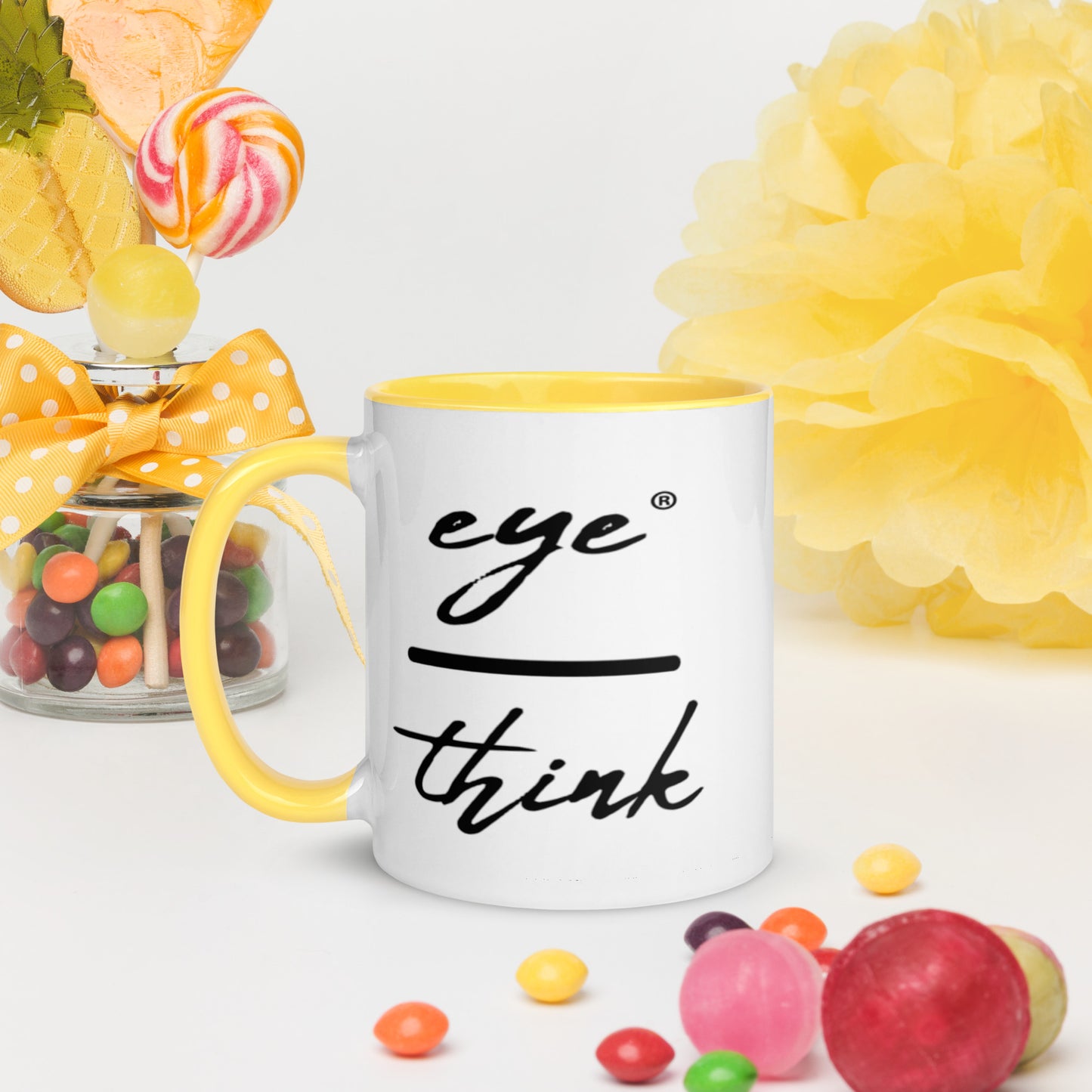 eyeoverthink® Mug with Color Inside