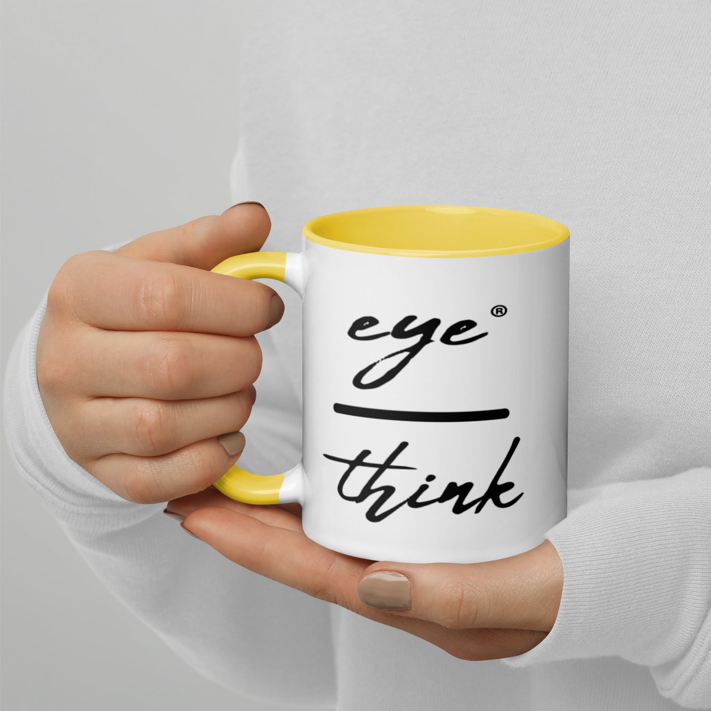 eyeoverthink® Mug with Color Inside