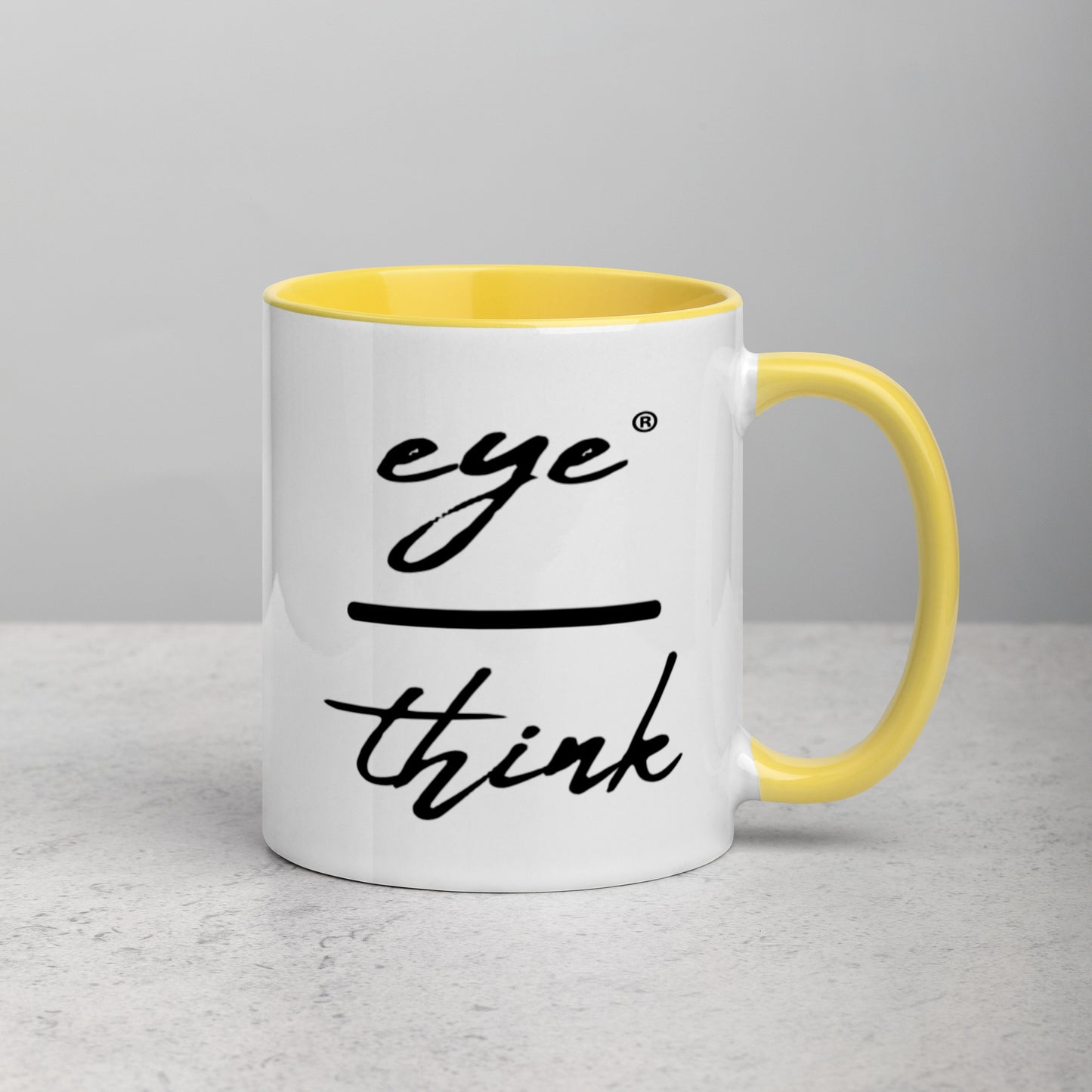 eyeoverthink® Mug with Color Inside
