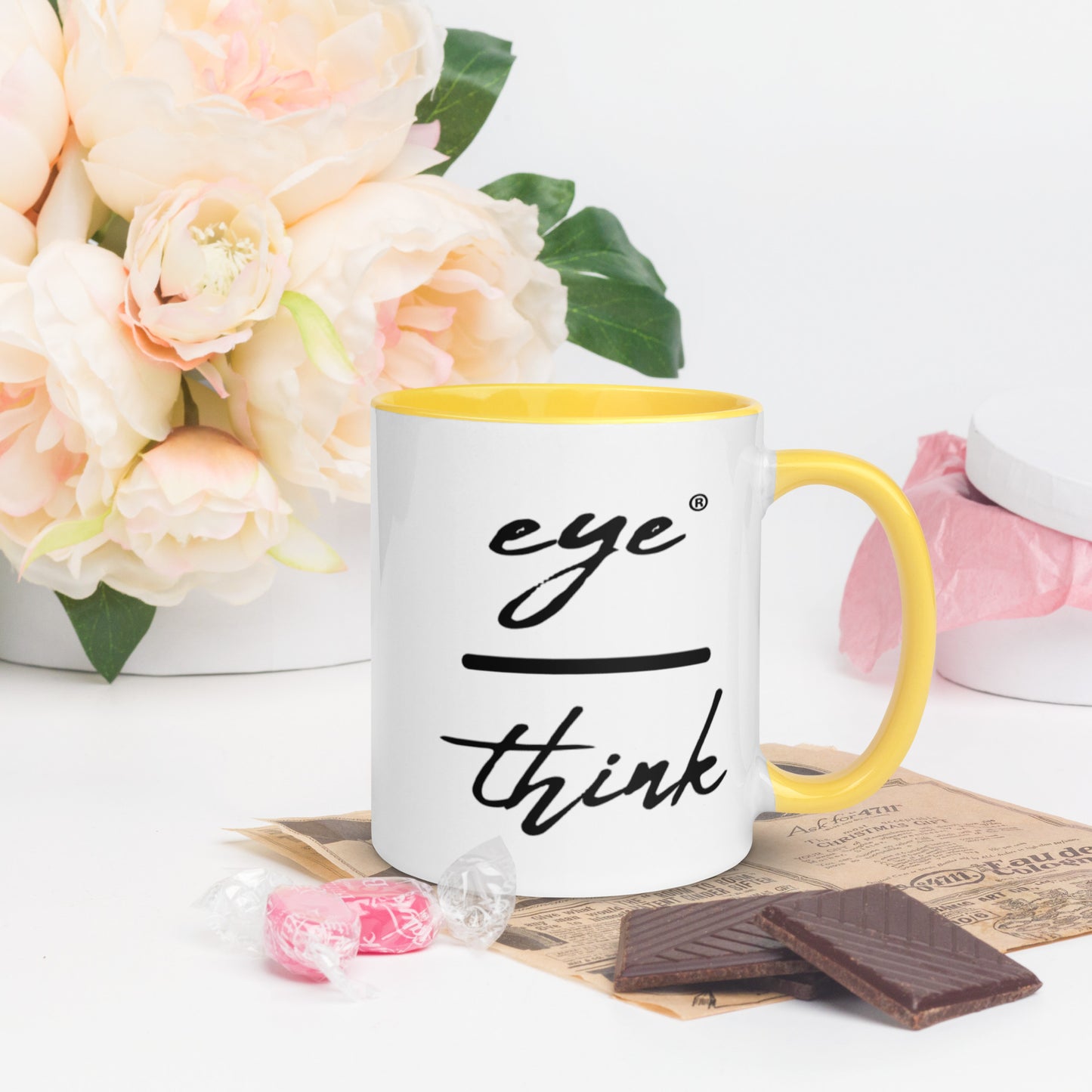 eyeoverthink® Mug with Color Inside
