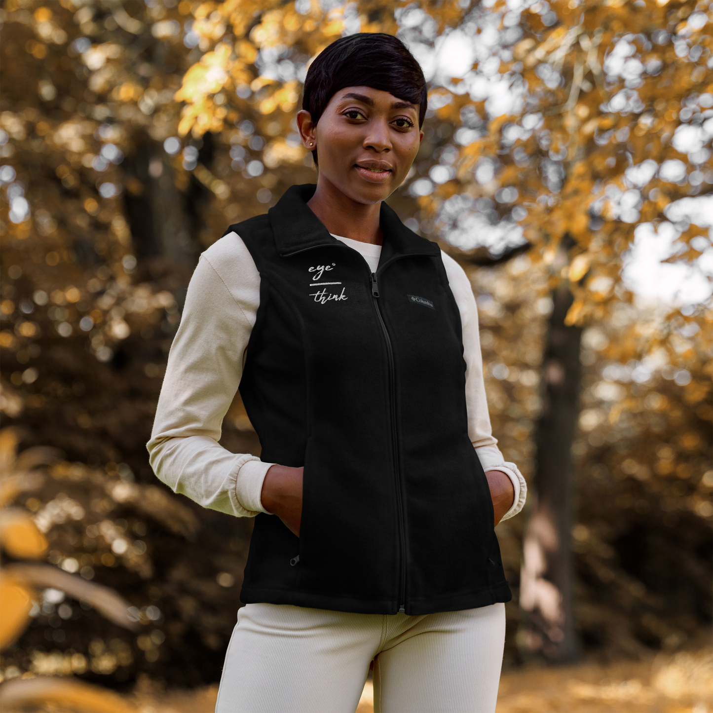 eyeoverthink® Women’s Columbia fleece vest