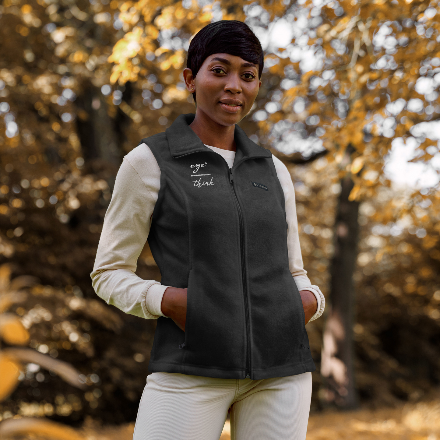 eyeoverthink® Women’s Columbia fleece vest