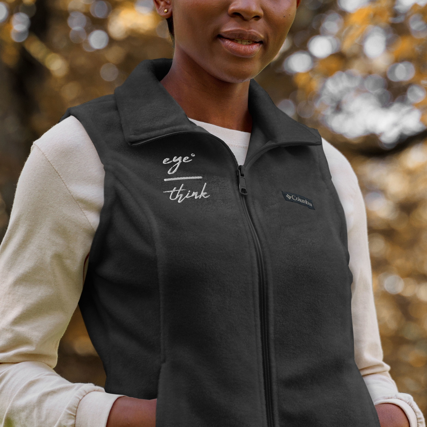 eyeoverthink® Women’s Columbia fleece vest