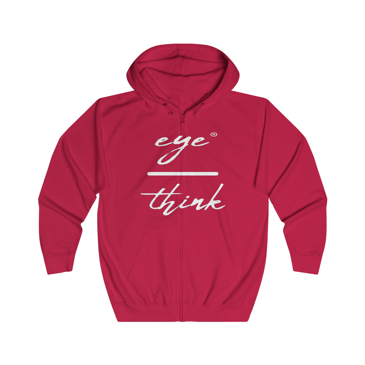 eyeoverthink® Unisex Full Zip Hoodie