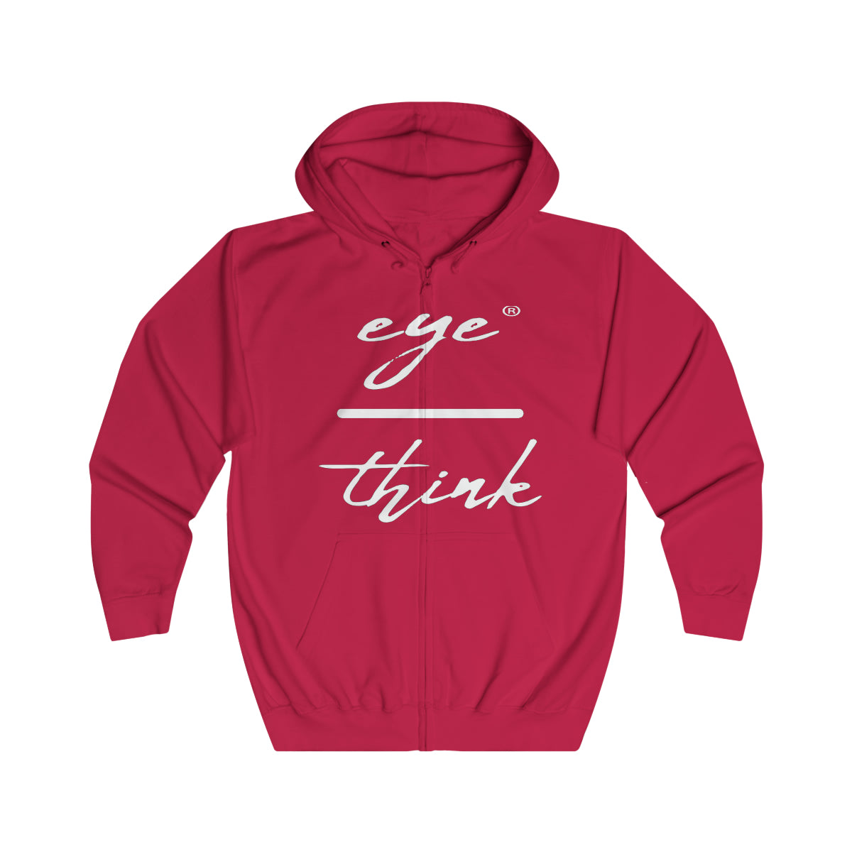 eyeoverthink® Unisex Full Zip Hoodie