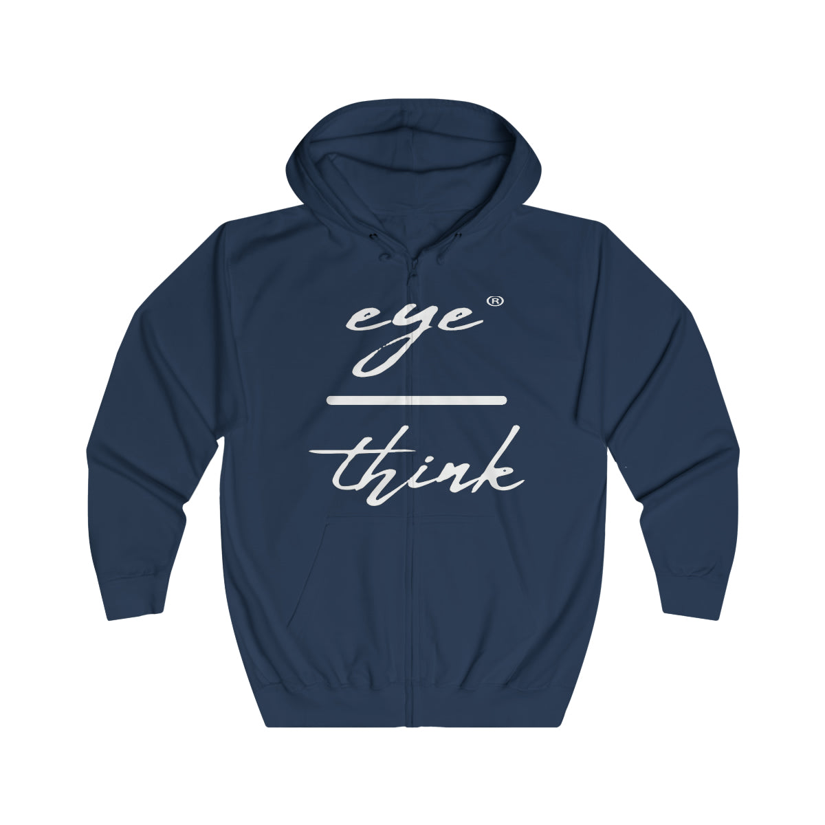 eyeoverthink® Unisex Full Zip Hoodie