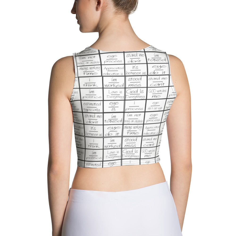 eyeoverthink® Crop Top