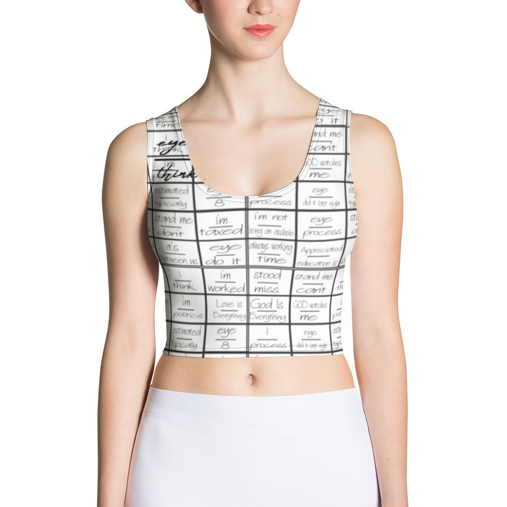 eyeoverthink® Crop Top