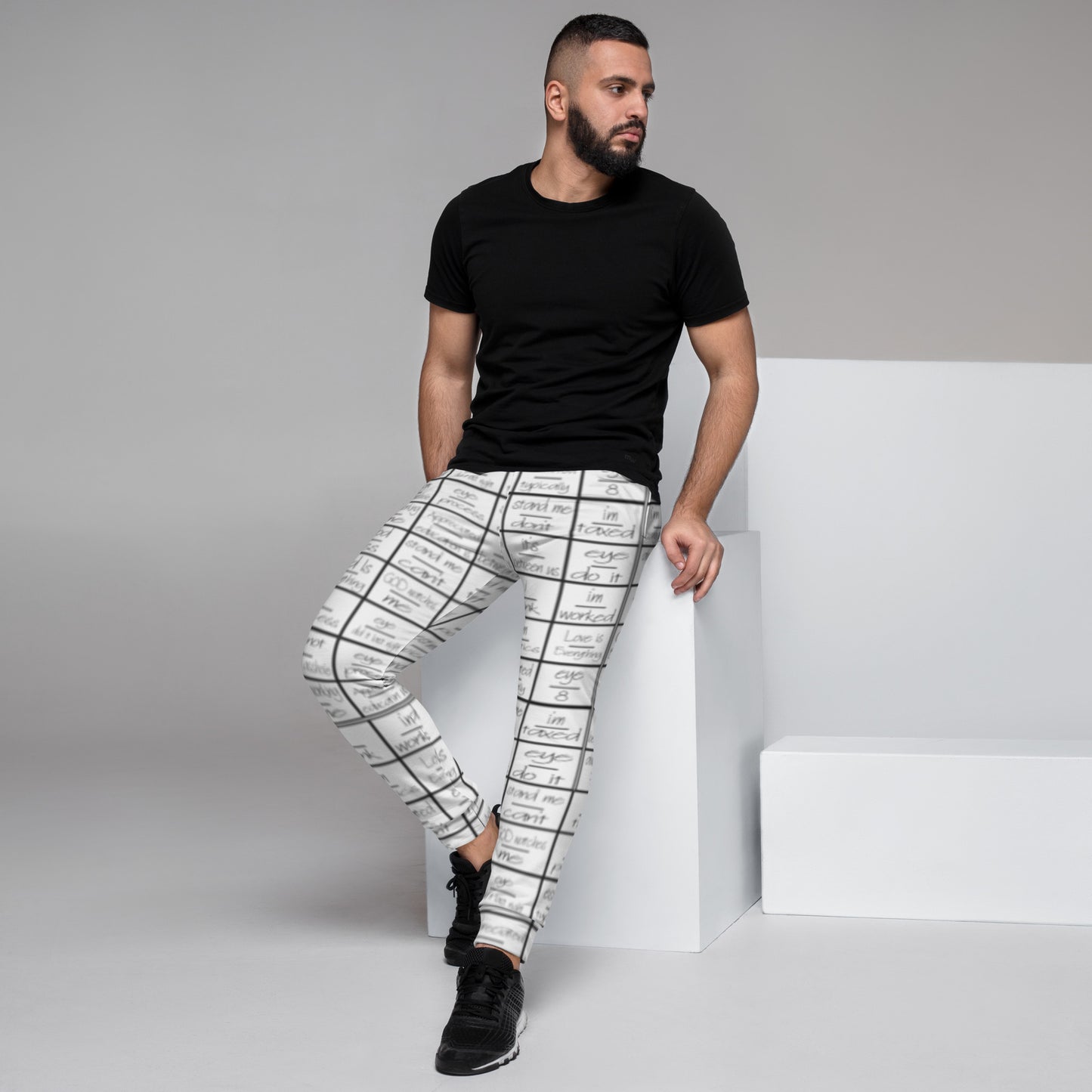 eyeoverthink® Men's "eyeoverprinted" Joggers