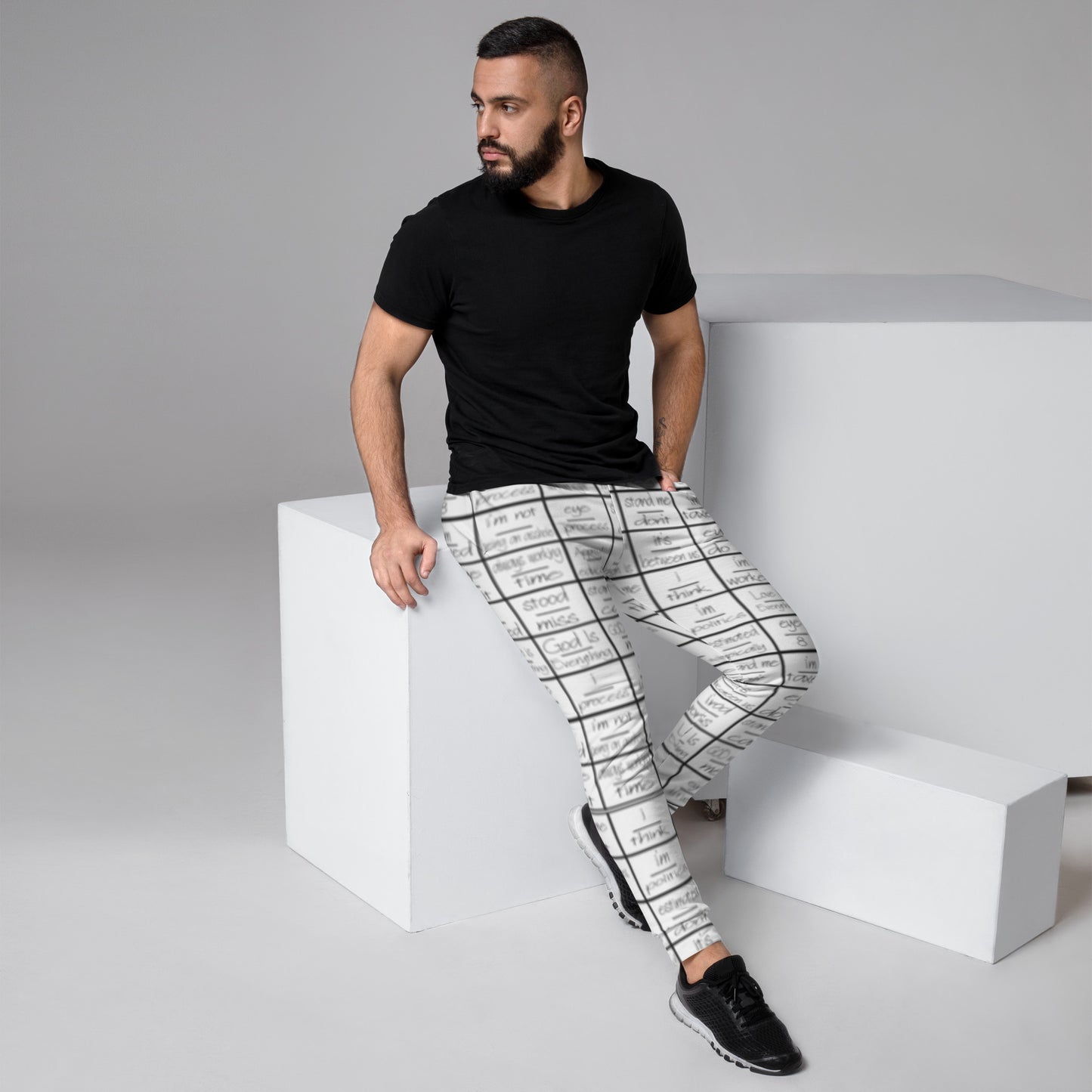 eyeoverthink® Men's "eyeoverprinted" Joggers