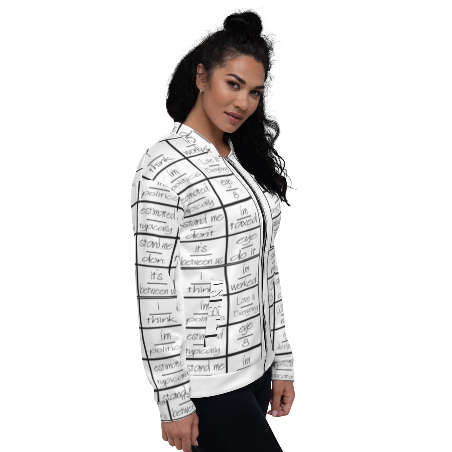 eyeoverthink® Unisex Bomber Jacket