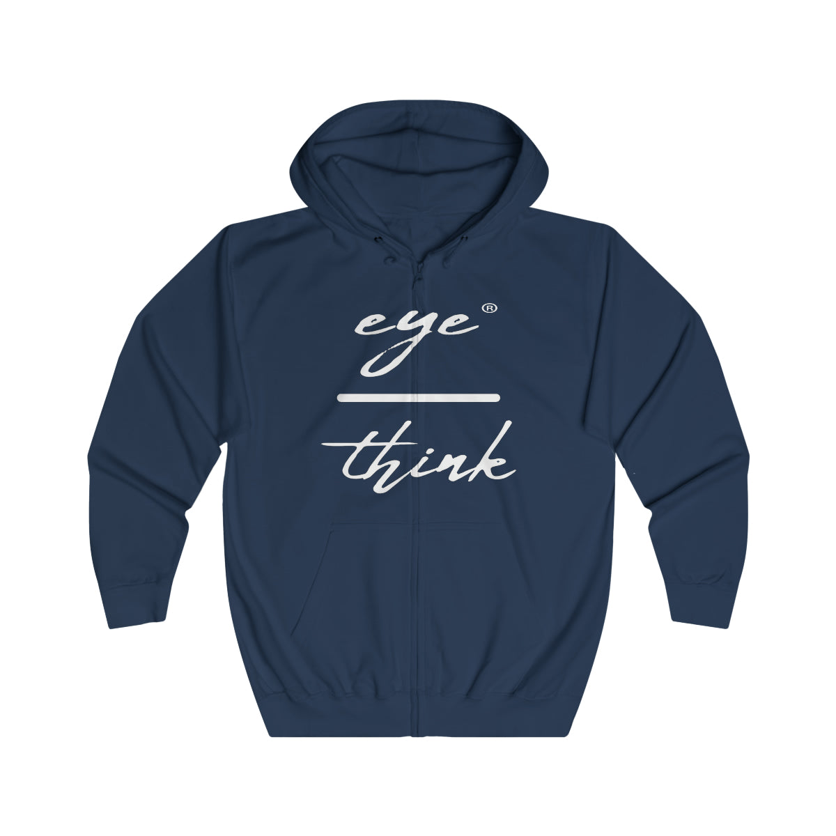 eyeoverthink® Unisex Full Zip Hoodie