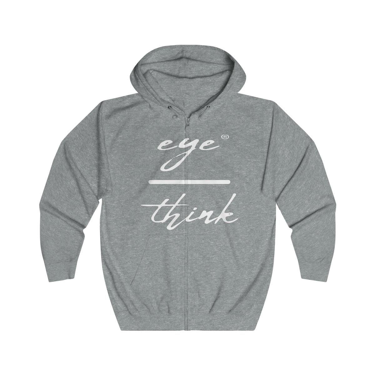 eyeoverthink® Unisex Full Zip Hoodie