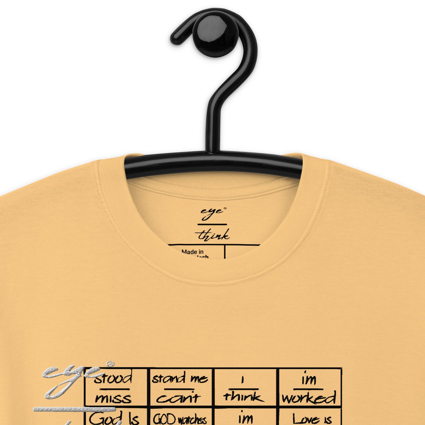 eyeoverthink® Men’s premium heavyweight tee
