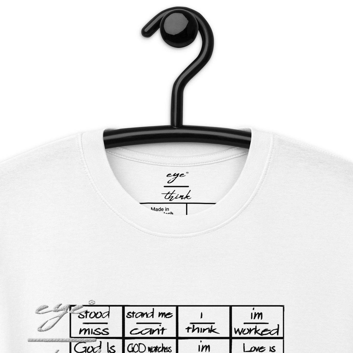 eyeoverthink® Men’s premium heavyweight tee