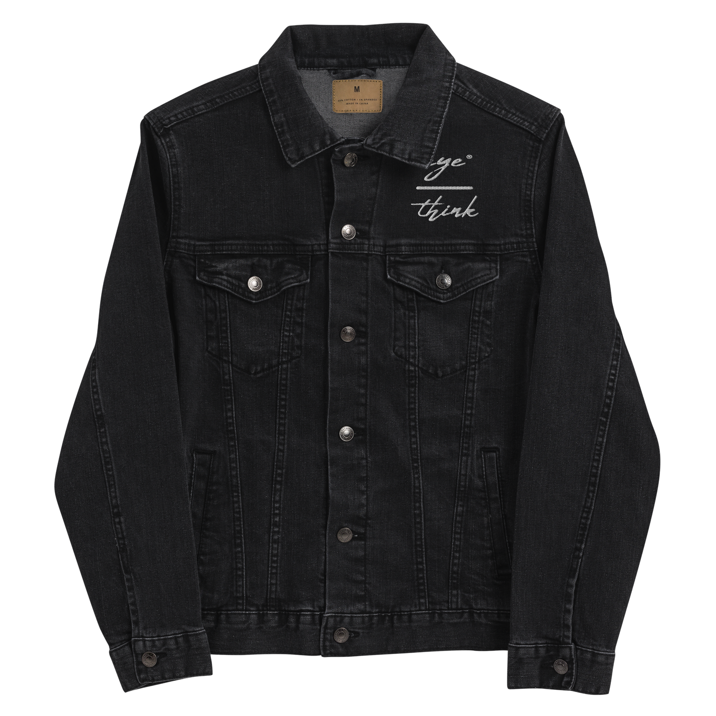 eyeoverthink® Unisex denim jacket