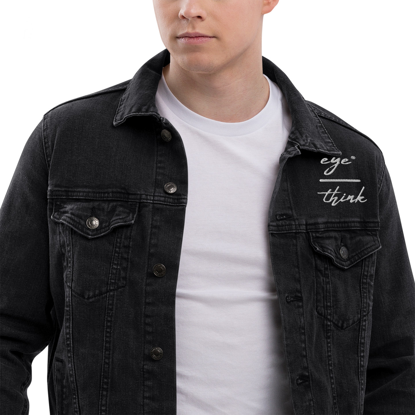 eyeoverthink® Unisex denim jacket