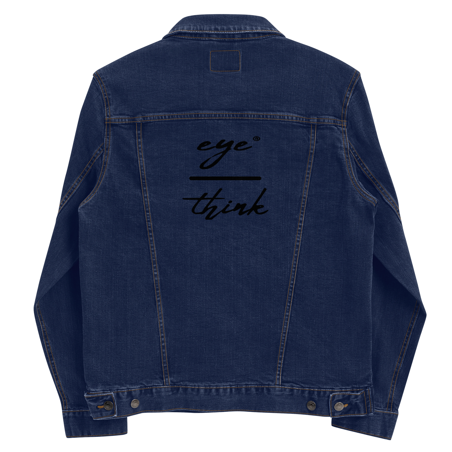 eyeoverthink® Unisex denim jacket