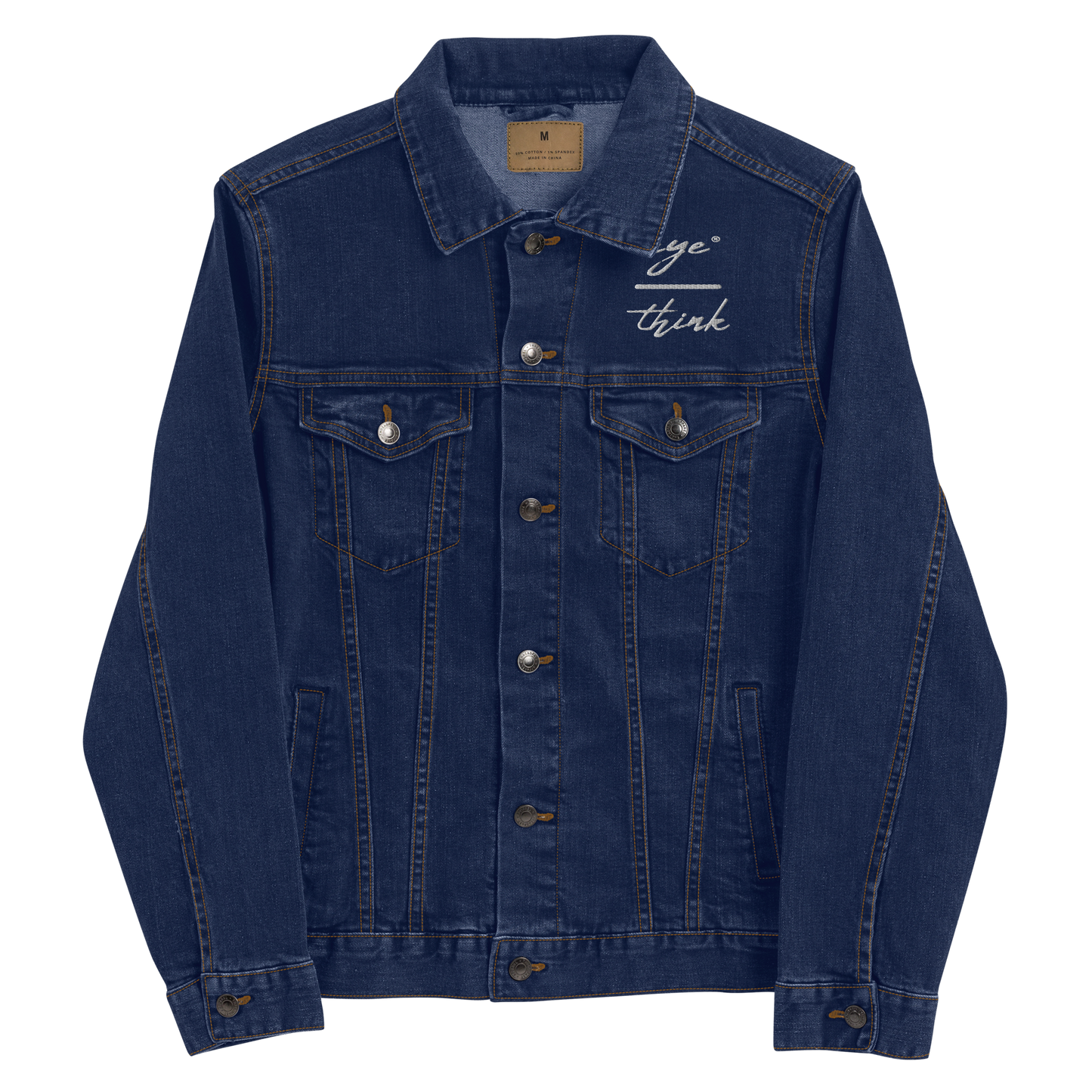 eyeoverthink® Unisex denim jacket